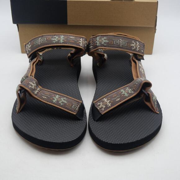 NEW Teva Men's 10 Universal Original Sandals Gecko Bracken Brown - Picture 8 of 11